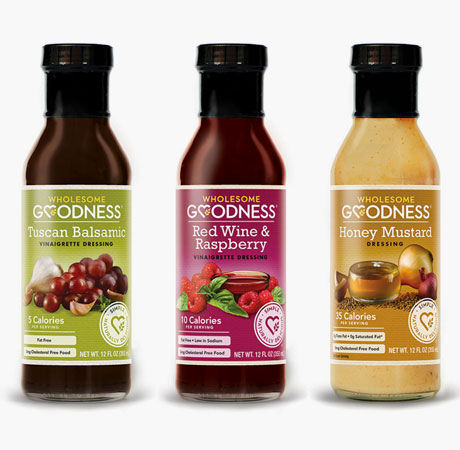 Wholesome Goodness Salad Dressing Labels Wholesome Goodness Salad Dressing Labels